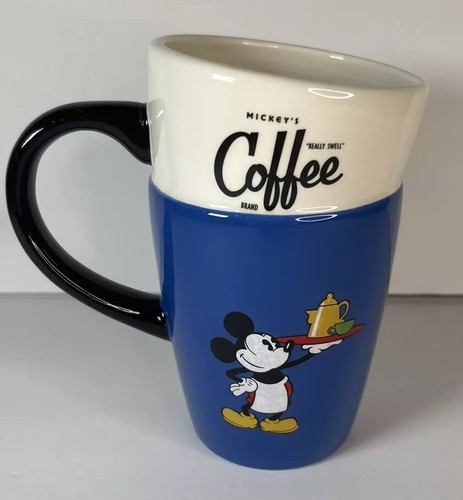 Authentische Disney Parks "Really Swell" Mickys Kaffee "Double Stack" Tasse/Tasse - Bild 3 von 8