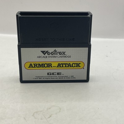 Armor Attack- Vectrex Game Cartridge - As Is
