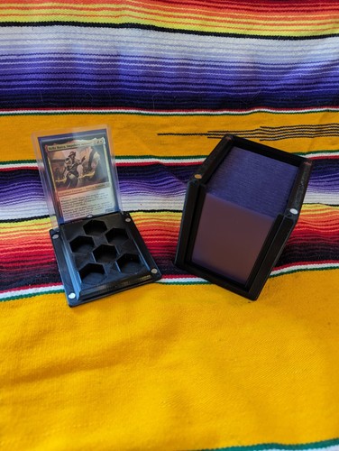 Magic The Gathering Commander Display Deck Box For 100 Double Sleeved Cards - Picture 14 of 16