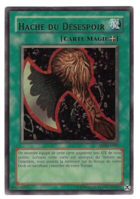 YUGIOH - AXT DER VERZWEIFLUNG - MEISTER DER MAGIE - ULTRA RARE - MDM-F002