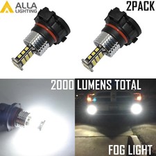 Alla Lighting Led 5202 5201 Driving Fog Light Bulblamp Replacement 6000k White