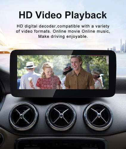 12.3" Android 13 GPS Car Stereo Carplay For Benz A-Class W176 X156 C117 NGT4.5 - Picture 7 of 11