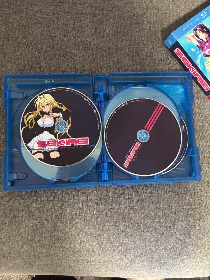 Sekirei Pure Engagement The Complete Series Season 1 2 Blu-ray DVD