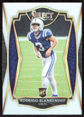 2020 3408E Panini Select SILVER PRIZM Rodrigo Blankenship Rookie Indianapolis