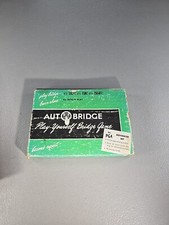 Auto Bridge Vintage 1957 Play Yourself Bridge Game No. PGA Advanced Set