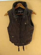 Stradivarius Jacket Stylish Women's Full Zip Vest Size S Small