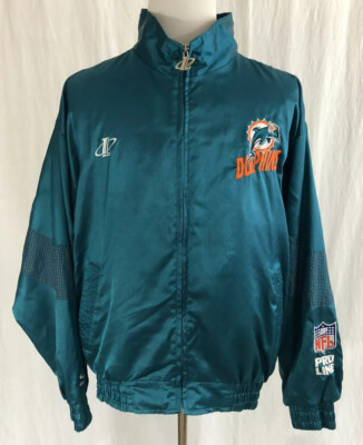 Miami Dolphins - LogoAthletic - NFL PRO LINE - Full-Zip Aqua Jacket - Men's XL