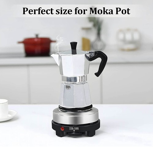 Electric Stove Hot Plate Cooker Portable Single Burner Coffee Milk Heater 500W - Picture 2 of 12