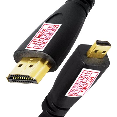 Micro HDMI auf HDMI 4K Adapter Kamera kabel für SONY Alpha 7 M3 KIT (ILCE-7M3K)