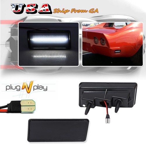 2PC Smoked Front Side Marker Parking Lights Lens For 1981-1988 - Foto 9