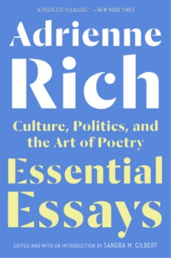 Adrienne Rich Essential Essays (Tascabile)