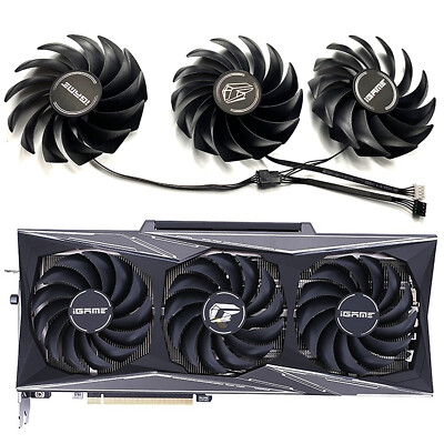 Graphics Cooling Fan Replacement for RTX3060ti 3070 3070ti 3080 3090 iGame