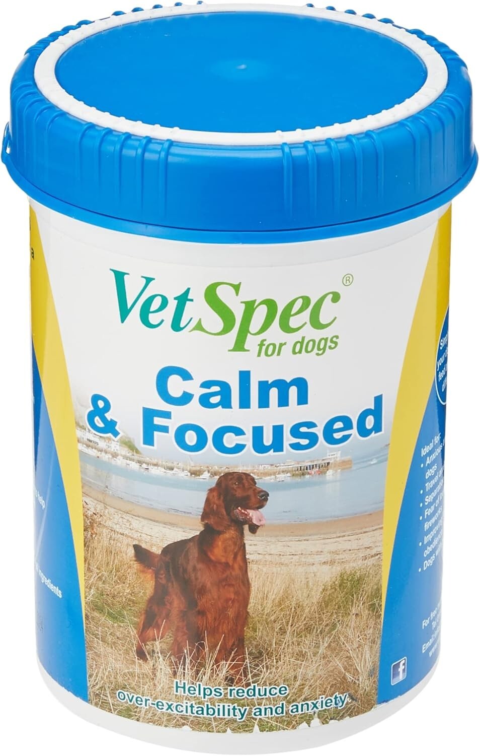 VetSpec for Dogs Calm & Focused 500g - Reduce Anxiety/Improve Focus