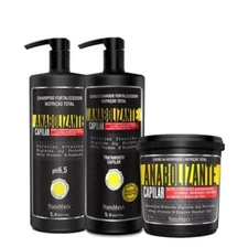 Anabolic Strength Hydration Nutrition Shine Keratin Treatment Kit 3x1 - Natumaxx