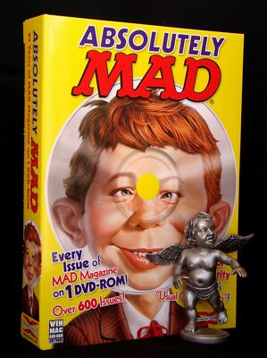 #ad NEW BOXED Absolutely MAD Magazine All Issues 1952 2005 on PC Mac DVD ROM $149.95