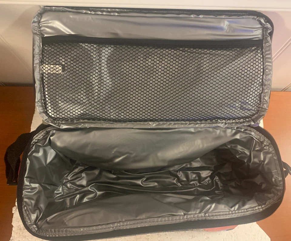 NASCAR Dale Earnhardt Jr. #8 Bolsa de bebidas aislada roja con correa ¡LEER/ENVÍO RÁPIDO! Foto 3 de 4