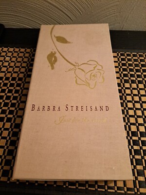 BARBARA STREISAND Just For the Record  Boxed Set, BOOK, 4 CASSETTE TAPES & PIC