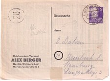 SBZ, Mi. 213, Berlin NW, 19.12.48