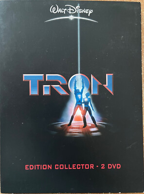 TRON  WALT DISNEY   EDITION COLLECTOR 2 DVD    TRES BON ETAT