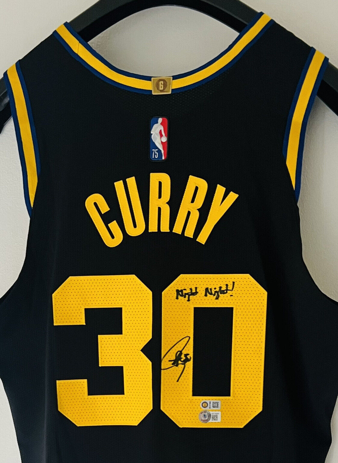 STEPHEN CURRY 2019-20 THREADS WARRIORS DAVIDSON WILDCATS O2