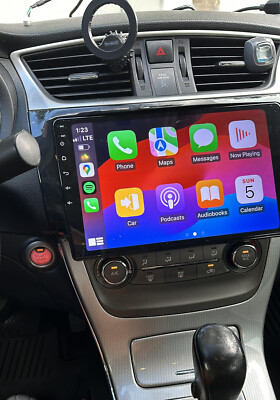 For 2013 2014 2015 Nissan Sentra 10.1''Android Auto CarPlay Car Navi Stereo Radio
