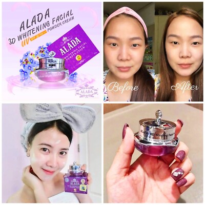 ALADA 3D Whitening Facial Powder Cream SPF 50 PA +++ 10g (USA