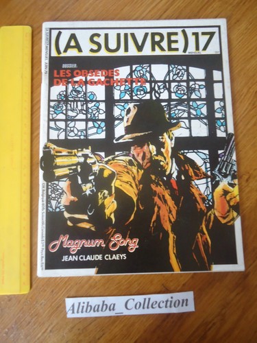 REVUE BD à suivre 17 1979 Magazine avec POSTER FRANC TARDI Manara - 第 1/3 張圖片