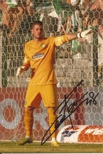 CELTIC * LEONARDO FASAN SIGNED 6x4 ACTION PHOTO+COA