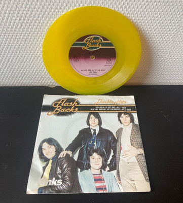 THE KINKS. YOU REALLY GOT ME. SELTENE 45 TRS GELBES VINYL. BLITZBACKS.