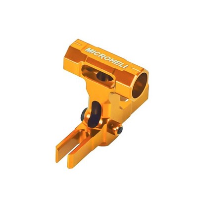Microheli Precision CNC Aluminum Main Rotor Hub (GOLD) - BLADE REVOLUTION 235 CP