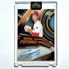2026 Topps Chrome Black Chase Burns Super Futures Autographs (Raw)