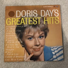 DORIS DAY GREATEST HITS Columbia CL-1210 LP vintage VINYL RECORD