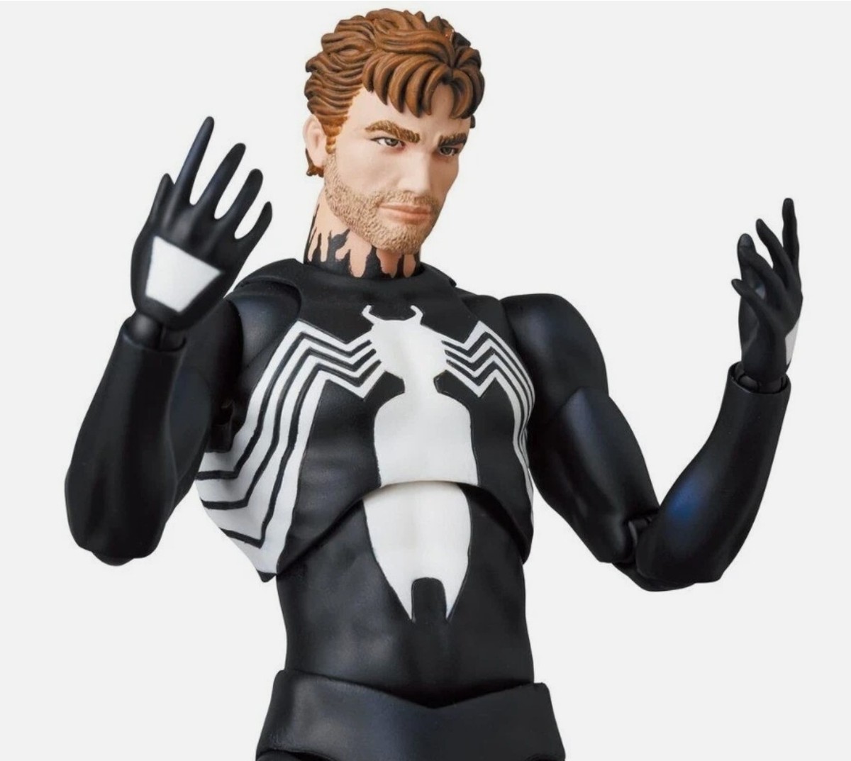 MAFEX No.147 CT Toys Spider-Man Black Costume COMIC Ver. Action