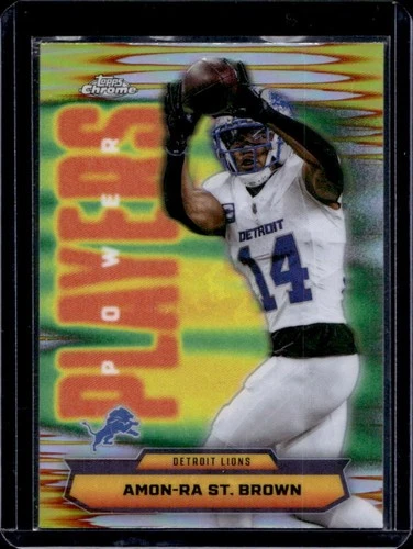 2025 Topps Chrome Amon-Ra St. Brown Refractor (RAW)