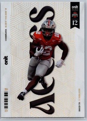 2025 ONIT Athlete Black Series Ohio State #A-8 CJ Donaldson Access