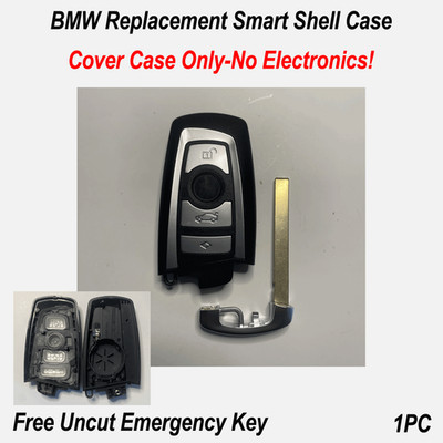 BMW replacement Smart key fob SHELL Case for CAS4+ - Series 2 3 4 5 6 7 X3 X4