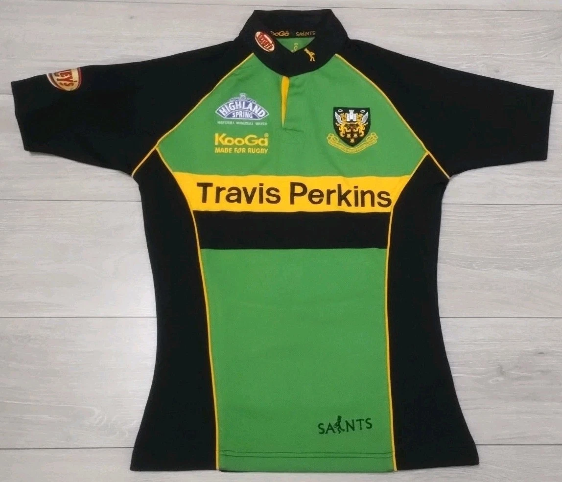 Maillot De Rugby Northampton Saints XL - Burdda Sport Gris - Très Bon état