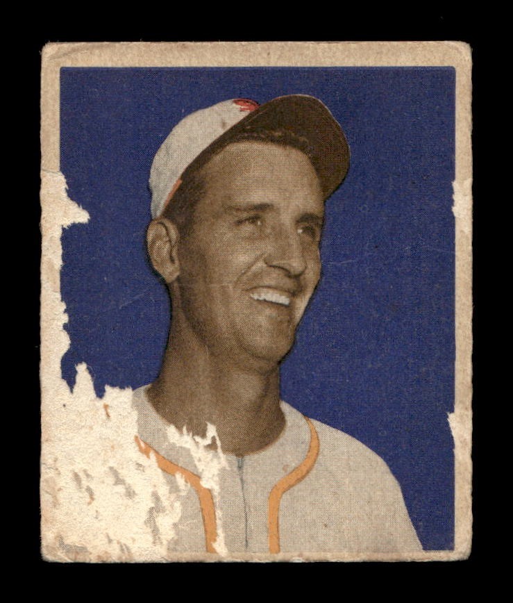 1949 Bowman #105 Bill Kennedy Browns POOR *9v