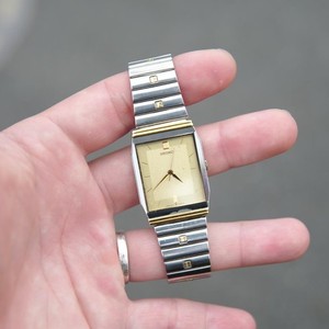 80s Vintage Seiko santos レクタン コンビ タンク Seiko Santos | eBay