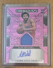 Ajay Mitchell 2024-25 Panini Obsidian - Rookie Jersey Autographs Pink /49