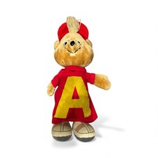 1983 Alvin and The Chipmunks Alvin Pull String Talking Plush Figure 18 Works