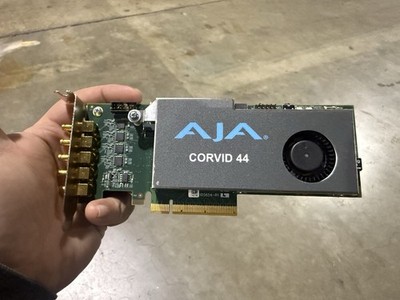 CRV44-S-R0 CRV44 S R0 AJA Corvid 44 Flexible Multi-Format BNC 4K PCIe I/O Card