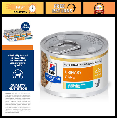 Urinary Care Wet Cat Food - Prescription Diet c/d Multicare for Healthy Bladder