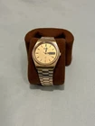 Vintage Seiko SQ Quartz Day Date Gold Tone Watch 7546-7089. Runs. Good Condition
