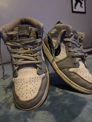 womens shoes size 2.5y dior x air jordan 1 high