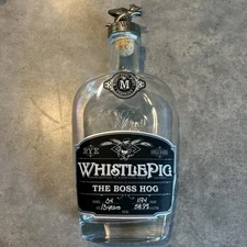 Whistlepig Boss Hog II Spirit Of Mortimer Bottle And Pewter Stopper 2014