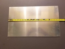 Aluminum plate  1/8  X 20  X 12" NOS