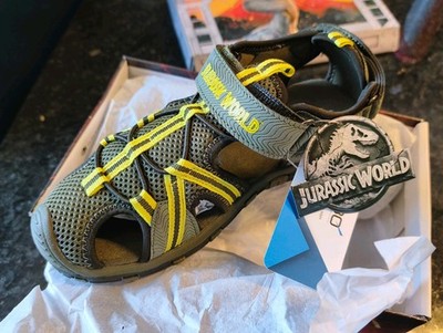 Sandalen Jungen Größe 34 Ungetragen Neu Jurassic World Dinosaurier