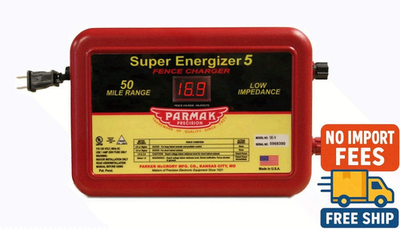 #ad Parmak SE 5 Super Energizer 5 Electric Fence Charger 50 Mile Low Impedance $177.68