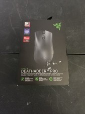New Razer DeathAdder V3 Pro Wireless Gaming Mouse-Black READ
